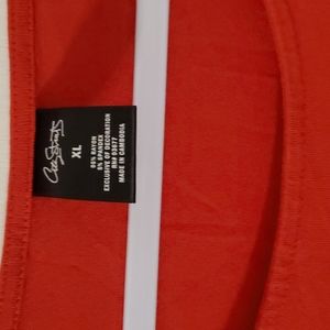 Above the knee short sleeve dress